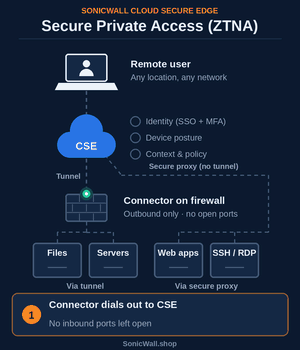 SonicWall CSE Info Graphic